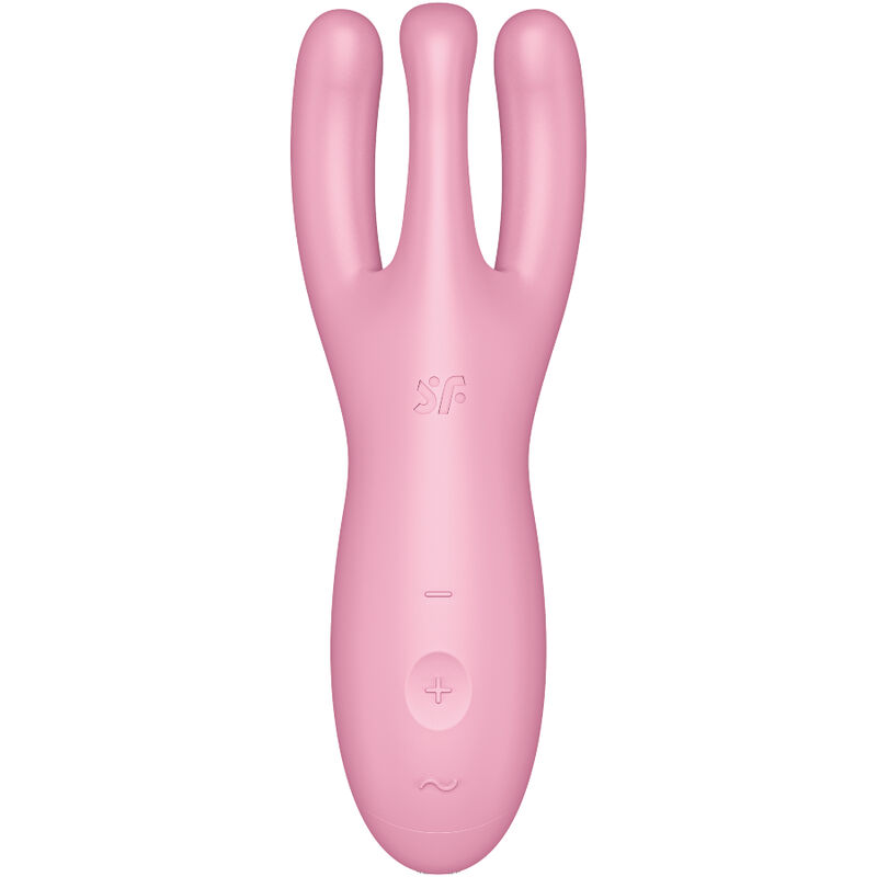 SATISFYER - THREESOME 4 VIBRATORAPP ROSA