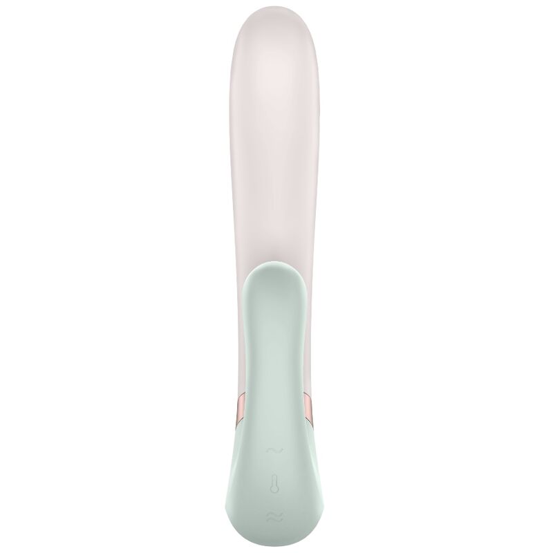 SATISFYER - HEAT WAVE VIBRATOR APP WEISS