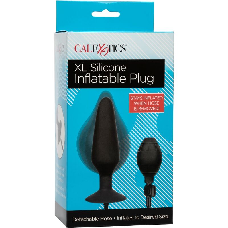 CALIFORNIA EXOTICS - XL SILIKON-AUFBLASBARER STECKER