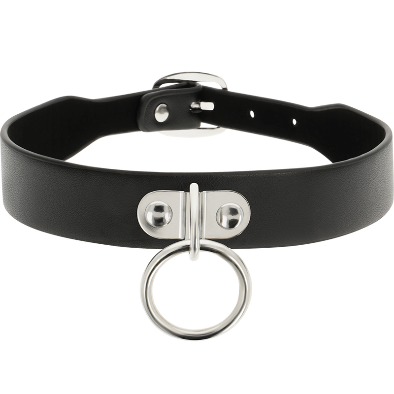 COQUETTE - CHIC DESIRE HALSKETTE AUS VEGANEM LEDER FETISCH-ACCESSOIRE