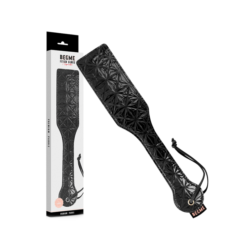 BEGME - BLACK EDITION VEGANES LEDERPADDEL