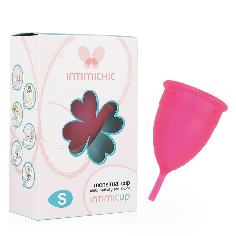 INTIMICHIC - MENSTRUAL CUP MEDIZINISCHES SILIKON, GRÖSSE S