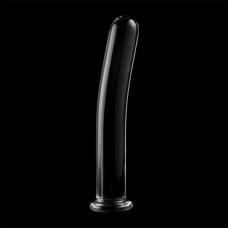 NEBULA SERIES BY IBIZA - MODELL 9 DILDO BOROSILIKATGLAS 15,5 X 2,5 CM KLAR