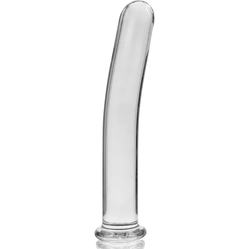 NEBULA SERIES BY IBIZA - MODELL 9 DILDO BOROSILIKATGLAS 15,5 X 2,5 CM KLAR