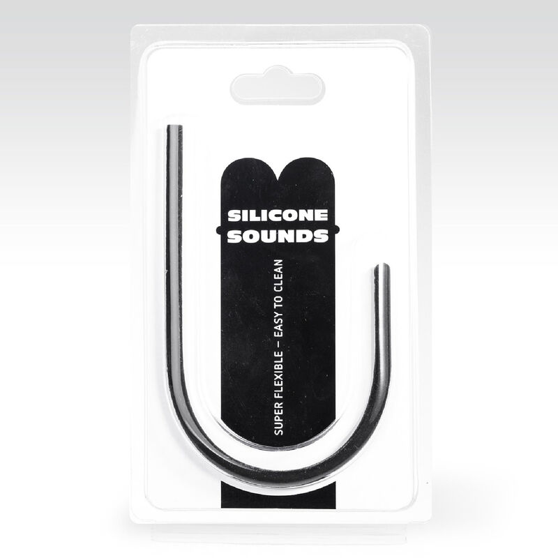 ALL BLACK - 8 MM HARNRÖHRENSONDE AUS SILIKON