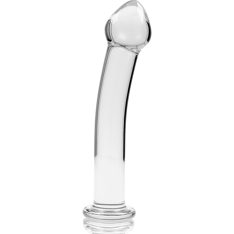 NEBULA SERIES BY IBIZA - MODELL 11 DILDO BOROSILIKATGLAS 16 X 3 CM KLAR