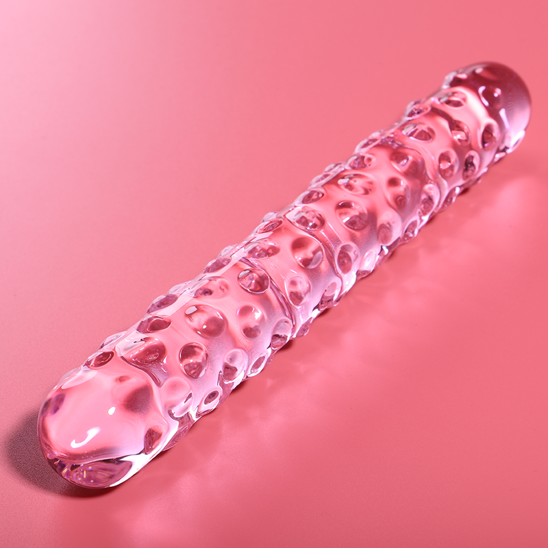 NEBULA SERIES BY IBIZA - MODELL 15 DILDO BOROSILIKATGLAS 18,5 X 3 CM ROSA