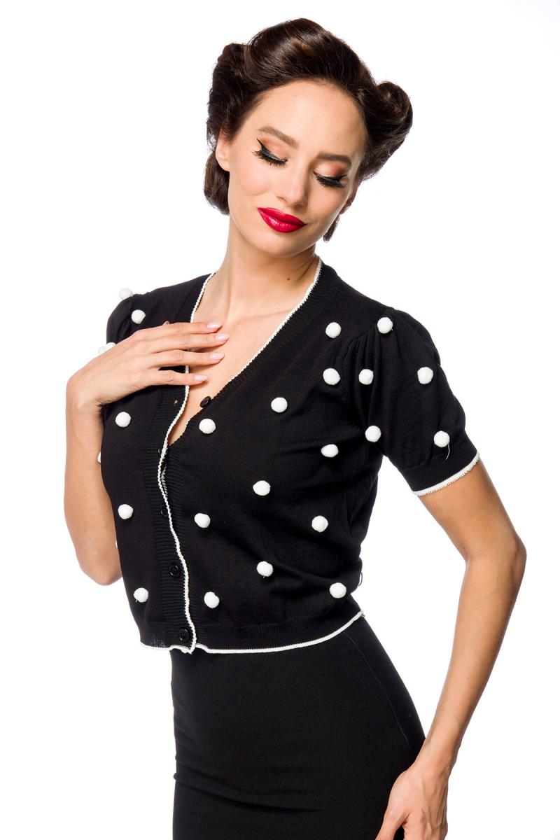 Strickjäckchen schwarz