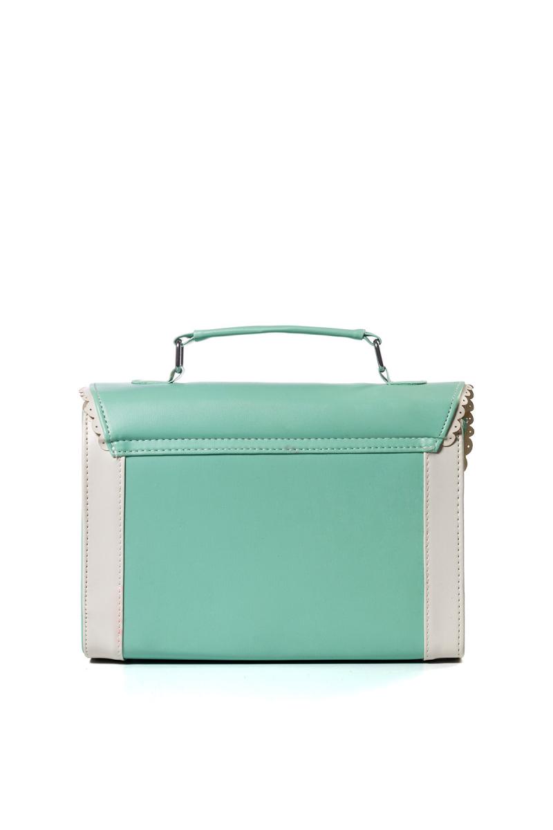 Retro Handtasche OS grün