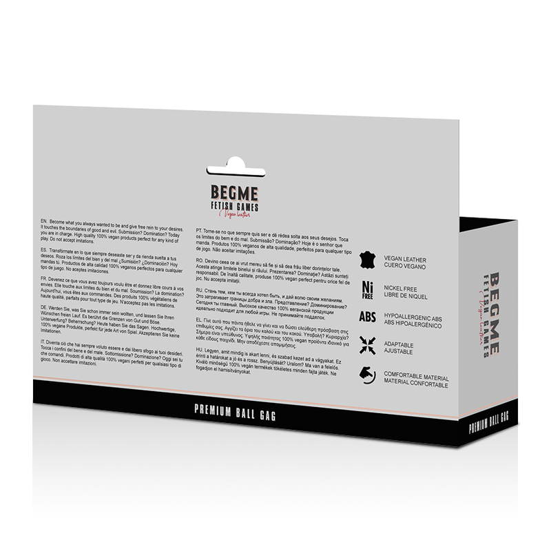 BEGME - RED EDITION VEGANER LEDERKIEFER