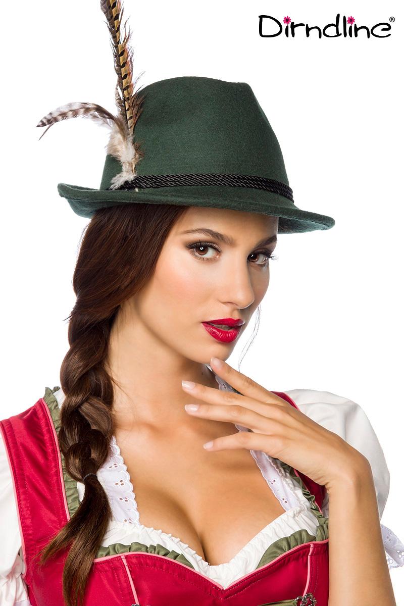 Traditioneller Trachtenhut OS grün