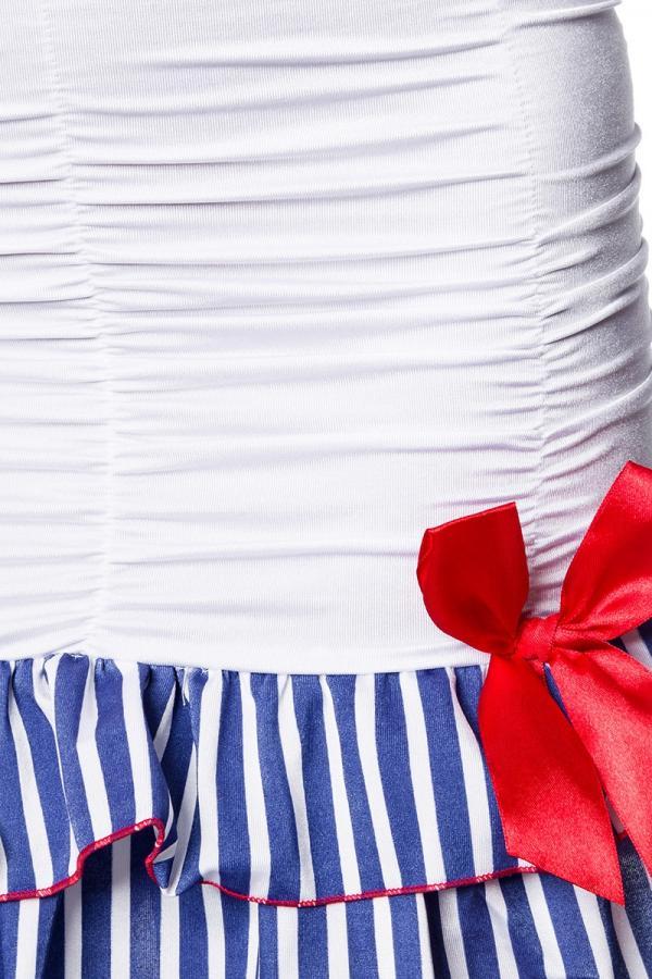 Marinekostüm OS weiß/blau/rot