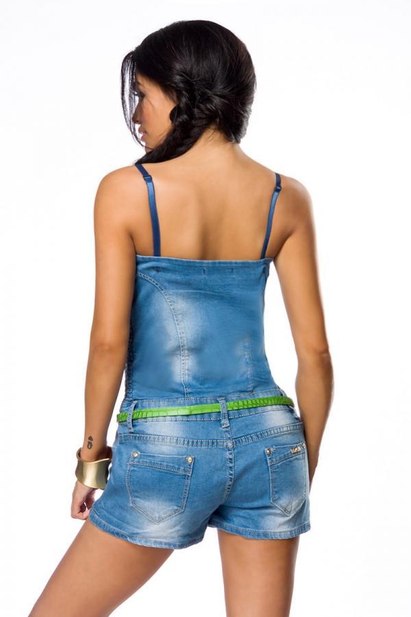 Jeans-Overall blau