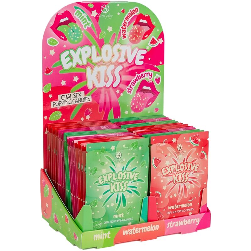 SECRET PLAY ? EXPLOSIVES SÜSSIGKEITS-DISPLAY (48 EINHEITEN)