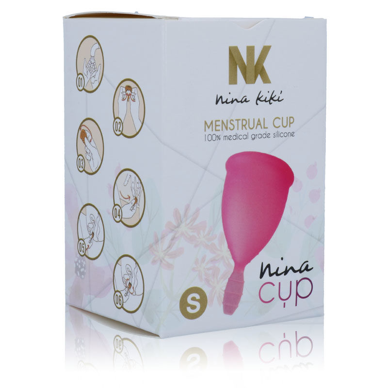 NINA KIKÍ - MENSTRUAL CUP ROSA GRÖSSE S