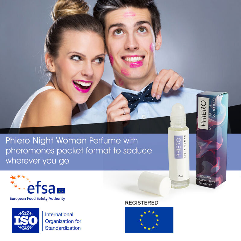 500 COSMETICS -PHIERO NACHTFRAU. PARFUM MIT PHEROMONEN IM ROLL-ON-FORMAT FÜR FRAUEN