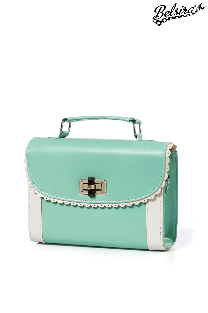 Retro Handtasche OS grün