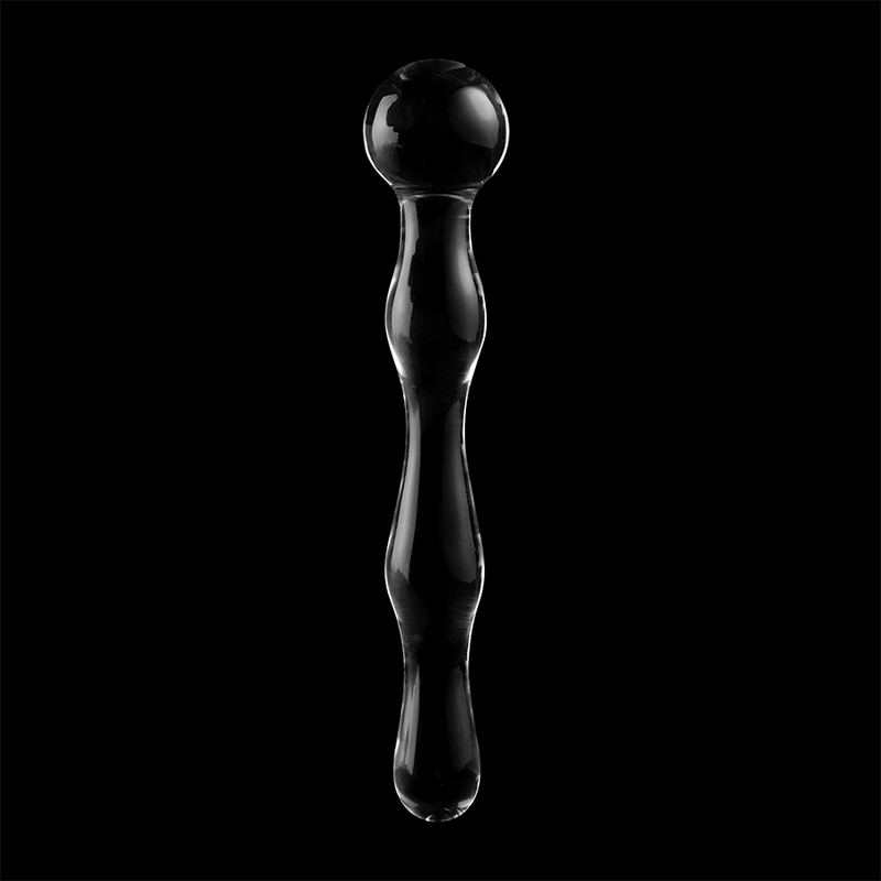 NEBULA SERIES BY IBIZA - MODELL 13 DILDO BOROSILIKATGLAS 18 X 3,5 CM KLAR