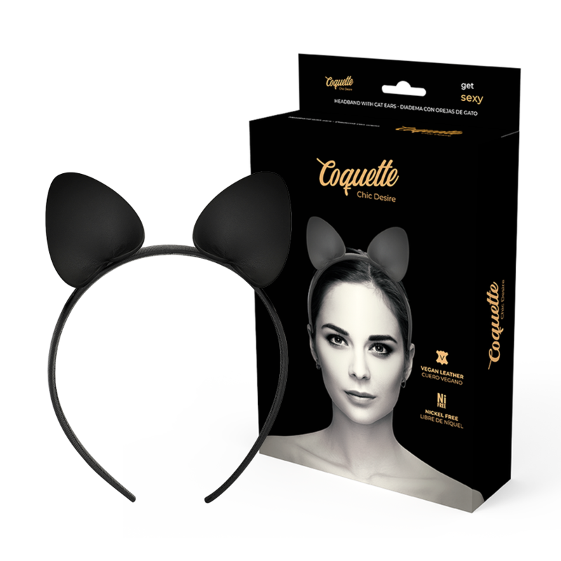 COQUETTE - CHIC DESIRE STIRNBAND MIT KATZENOHREN