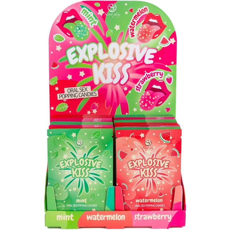 SECRET PLAY ? EXPLOSIVES SÜSSIGKEITS-DISPLAY (48 EINHEITEN)