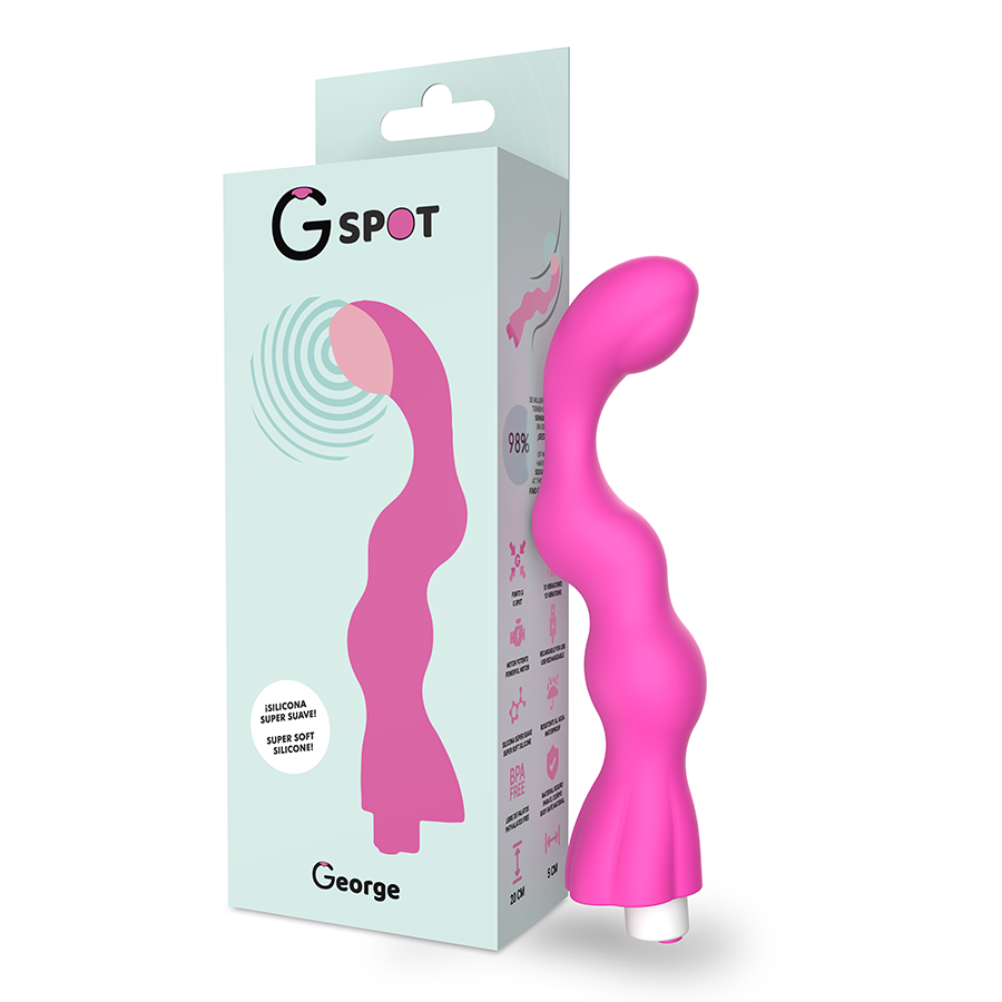 G-SPOT -  GEORGE G-SPOT VIBRATOR GUM PINK