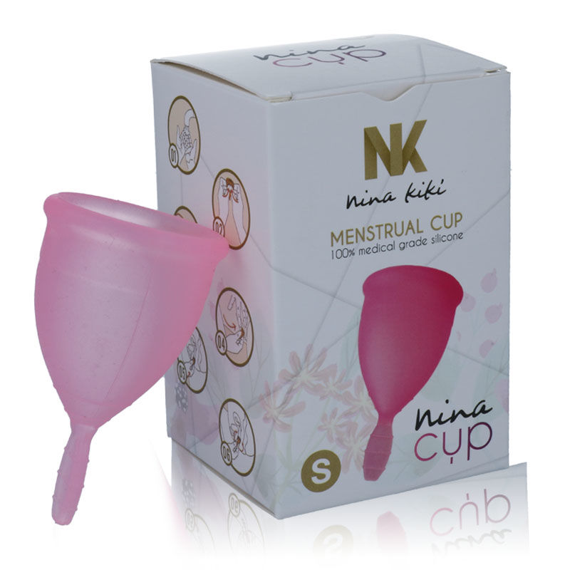 NINA KIKÍ - MENSTRUAL CUP ROSA GRÖSSE S