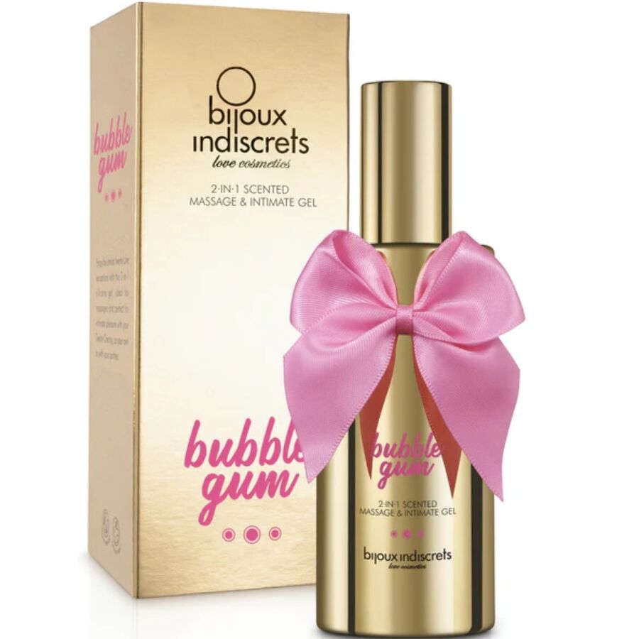 BIJOUX - BUBBLE GUM GEL 2 IN 1 SILIKON ERDBEERKUMMI 100 ML