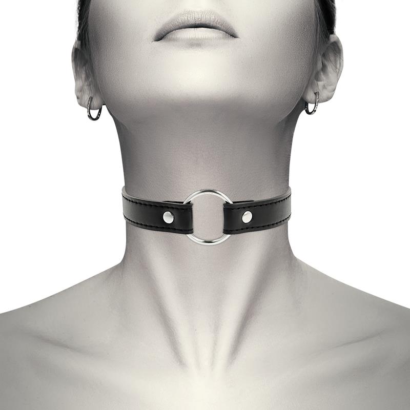 COQUETTE - CHIC DESIRE VEGANE LEDER-HALSKETTE DAMEN-ACCESSOIRE
