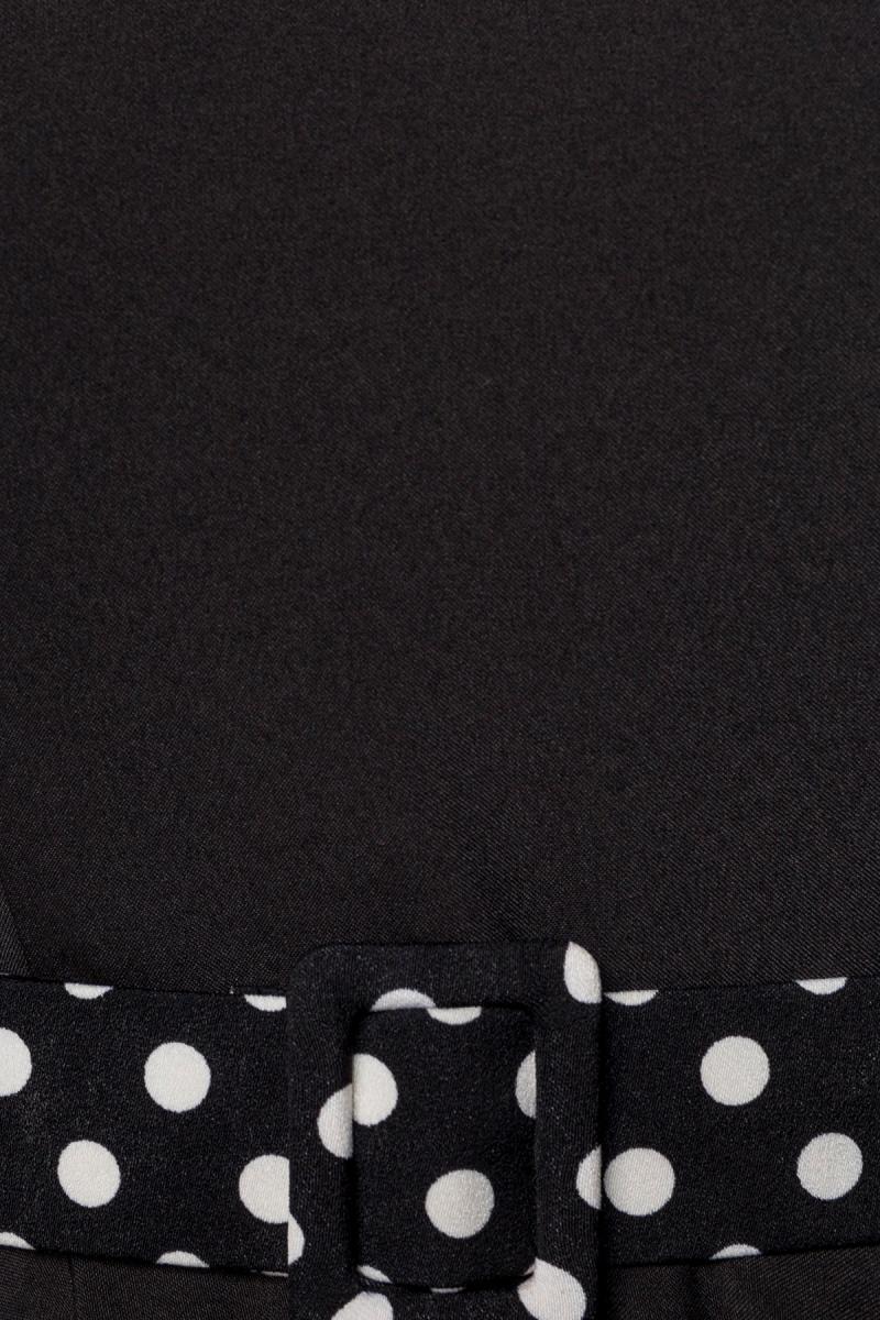 Belsira Premium Swing-Kleid schwarz/weiß