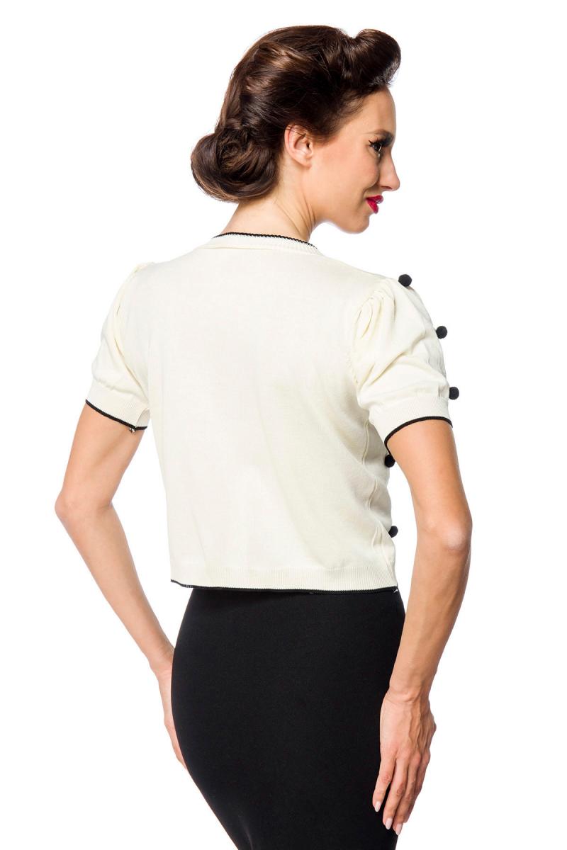 Strickjäckchen weiß