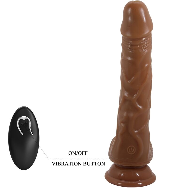 BAILE - REALISTISCHER VIBRATOR MIT FERNBEDIENUNGSSAUGNAPF