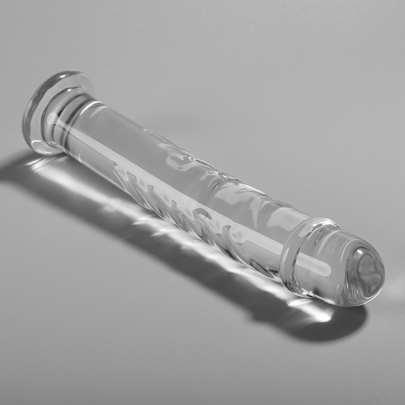 NEBULA SERIES BY IBIZA - MODELL 16 DILDO BOROSILIKATGLAS 18,5 X 3 CM KLAR