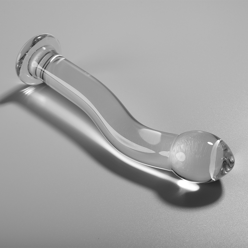 NEBULA SERIES BY IBIZA - MODELL 18 DILDO BOROSILIKATGLAS 18,5 X 3,5 CM KLAR