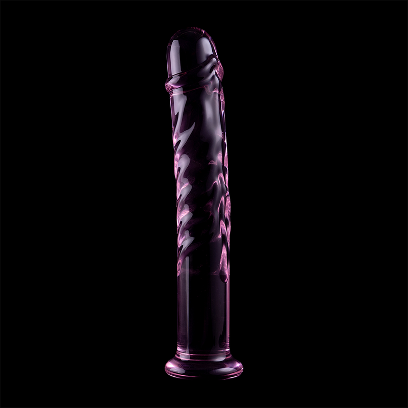 NEBULA SERIES BY IBIZA - MODELL 16 DILDO BOROSILIKATGLAS 18,5 X 3 CM ROSA
