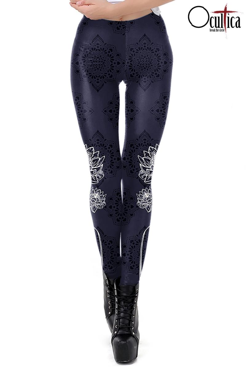 Mandala Leggings schwarz