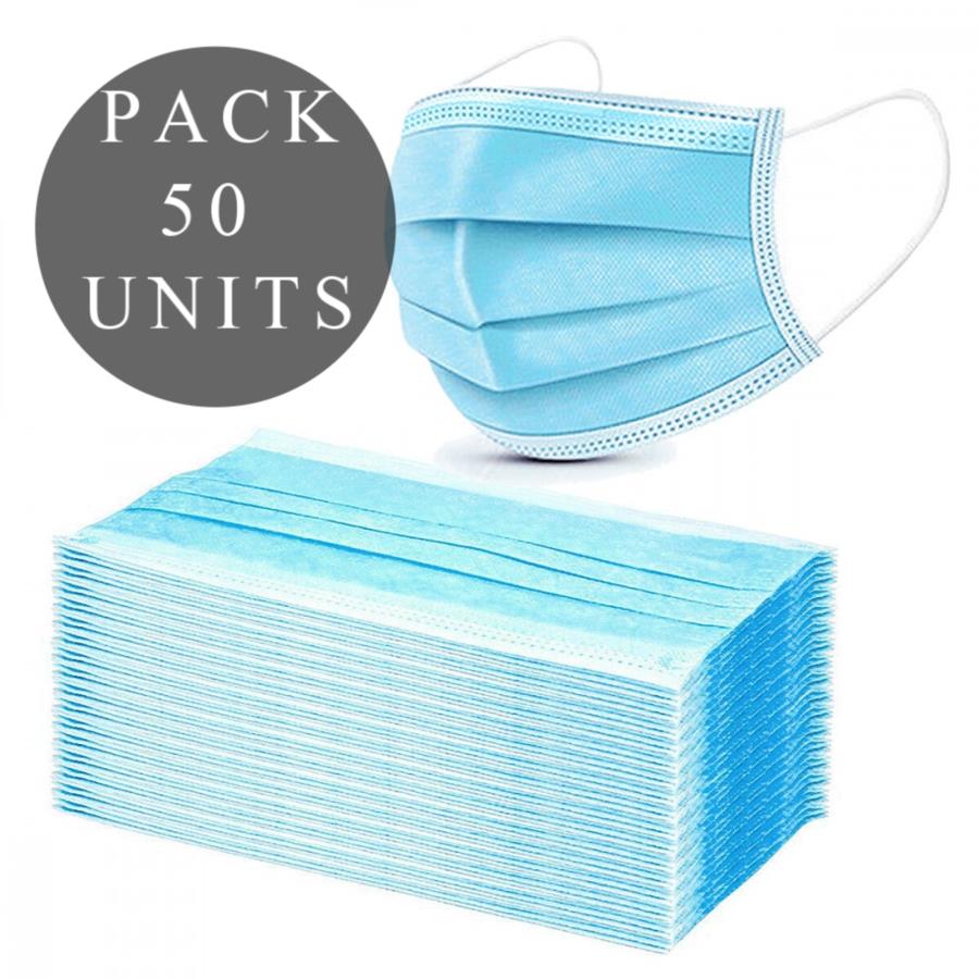 DREAMLOVE - MASKEN 3 SCHICHTEN ZUGELASSEN COVID-19 CE - 50 EINHEITEN