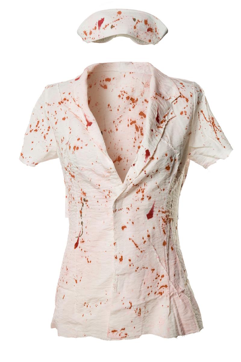 Silent Nurse Shirt Set weiß