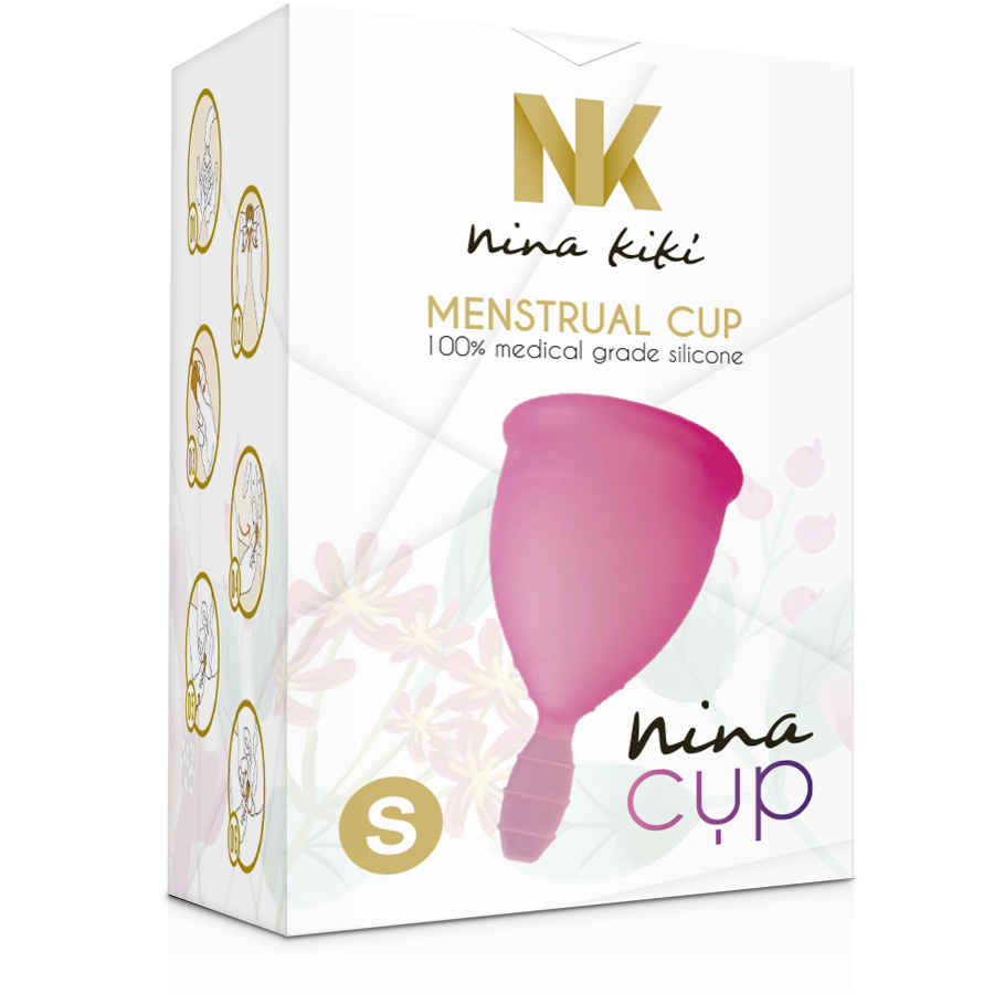 NINA KIKÍ - MENSTRUAL CUP ROSA GRÖSSE S