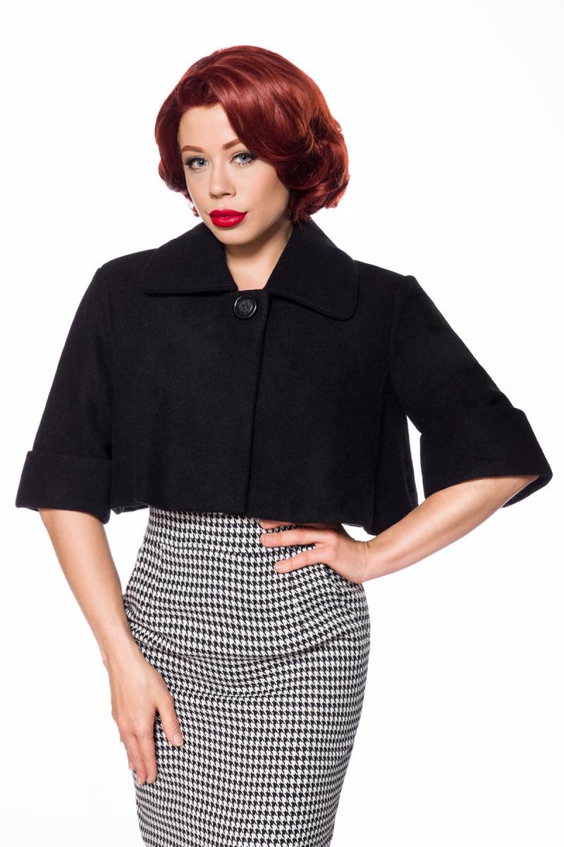 Belsira Premium Wolljäckchen schwarz