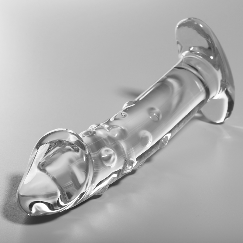 NEBULA SERIES BY IBIZA - MODELL 19 DILDO BOROSILIKATGLAS 18,5 X 4 CM KLAR