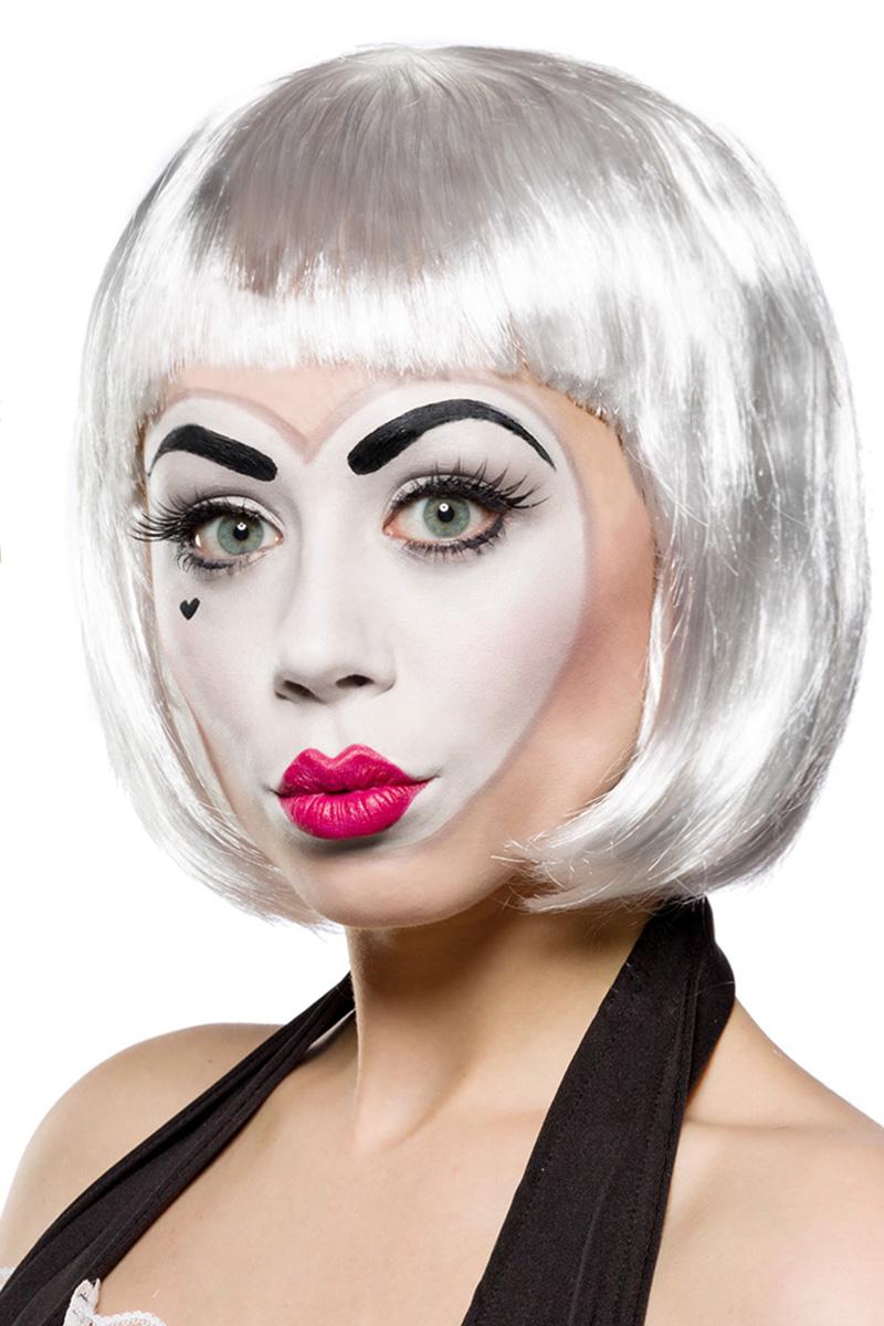 Bob-Perücke OS weiß