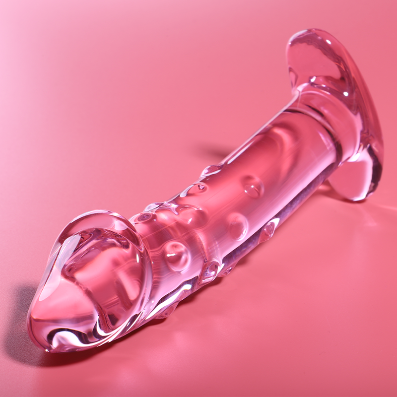 NEBULA SERIES BY IBIZA - MODELL 19 DILDO BOROSILIKATGLAS 18,5 X 4 CM ROSA