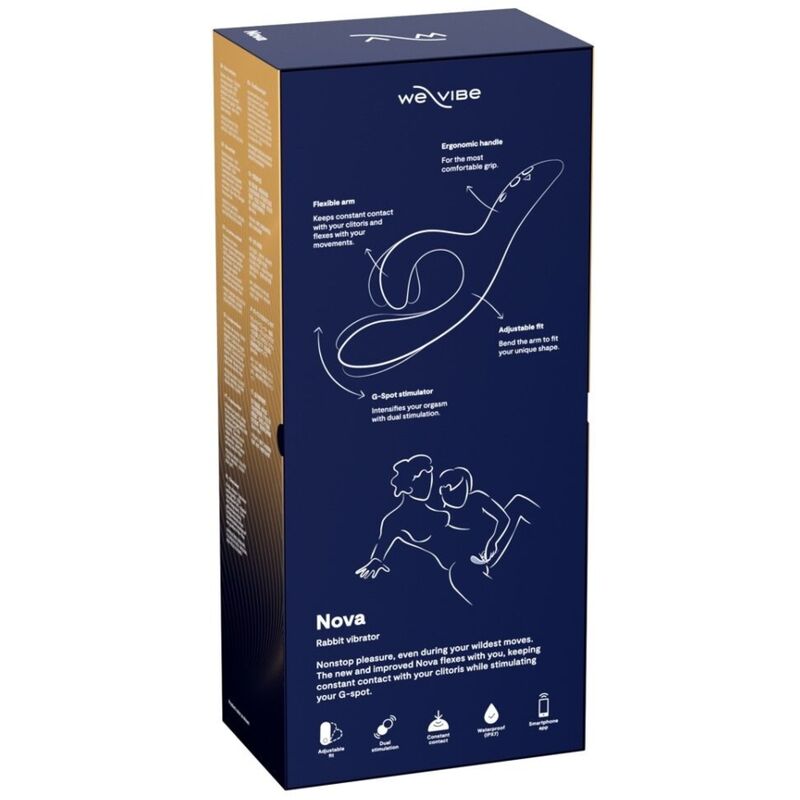WE-VIBE - NOVA 3 RABBIT VIBRATOR MITTERNACHTBLAU