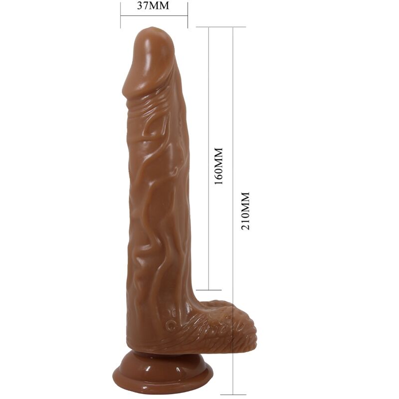 BAILE - REALISTISCHER VIBRATOR MIT FERNBEDIENUNGSSAUGNAPF