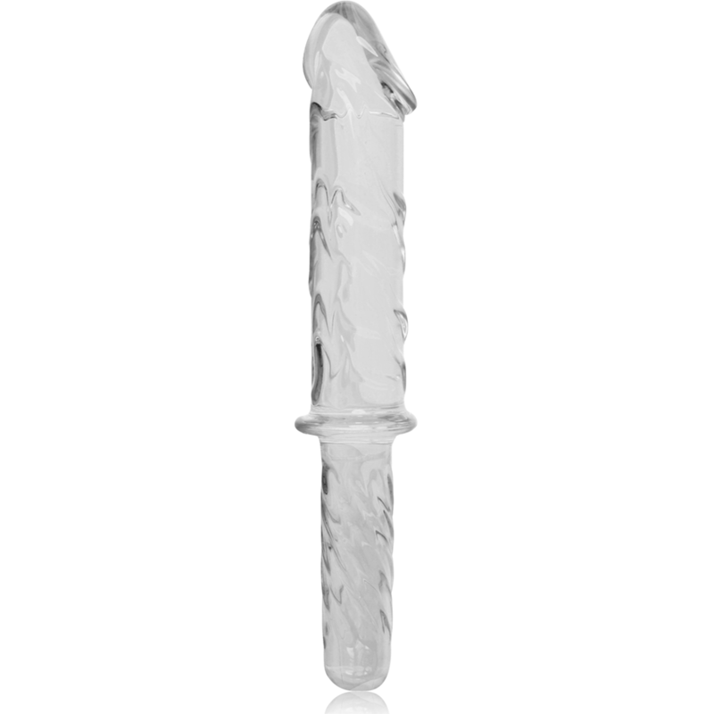 NEBULA SERIES BY IBIZA - MODELL 24 DILDO BOROSILIKATGLAS 28,5 X 5 CM KLAR