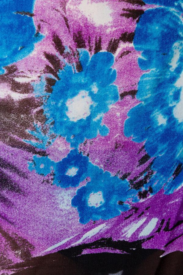 Strandtuch OS blau/gemustert