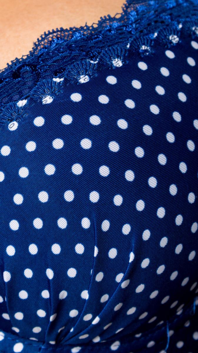 BH-Set im 3er Pack marineblau/weiß