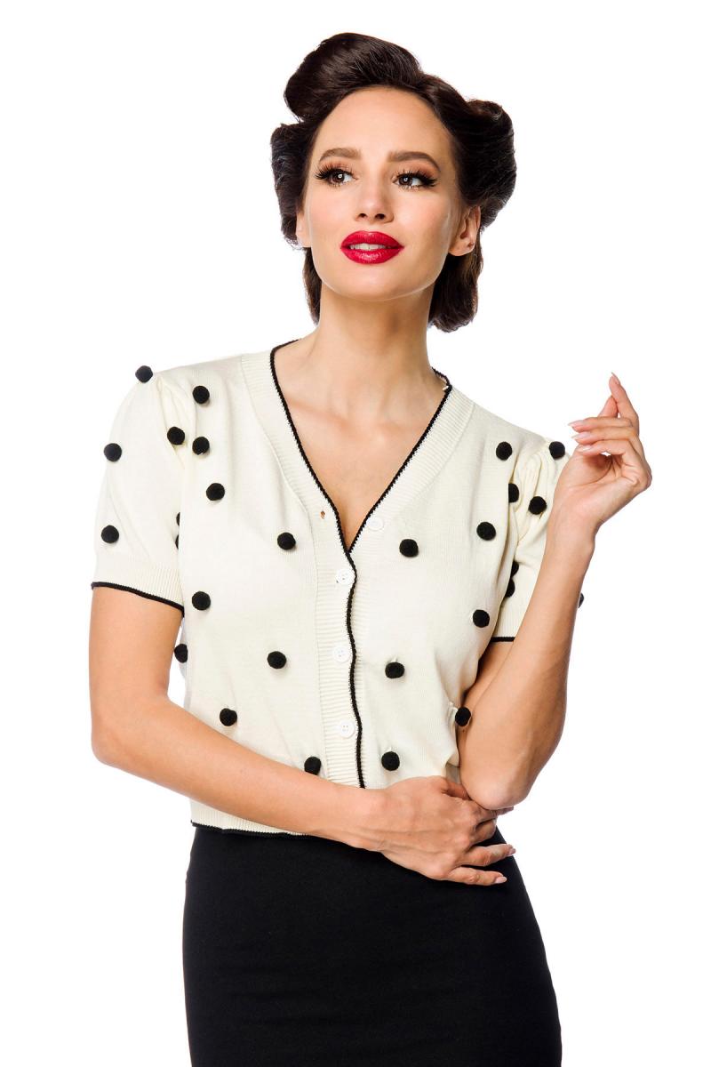 Strickjäckchen weiß