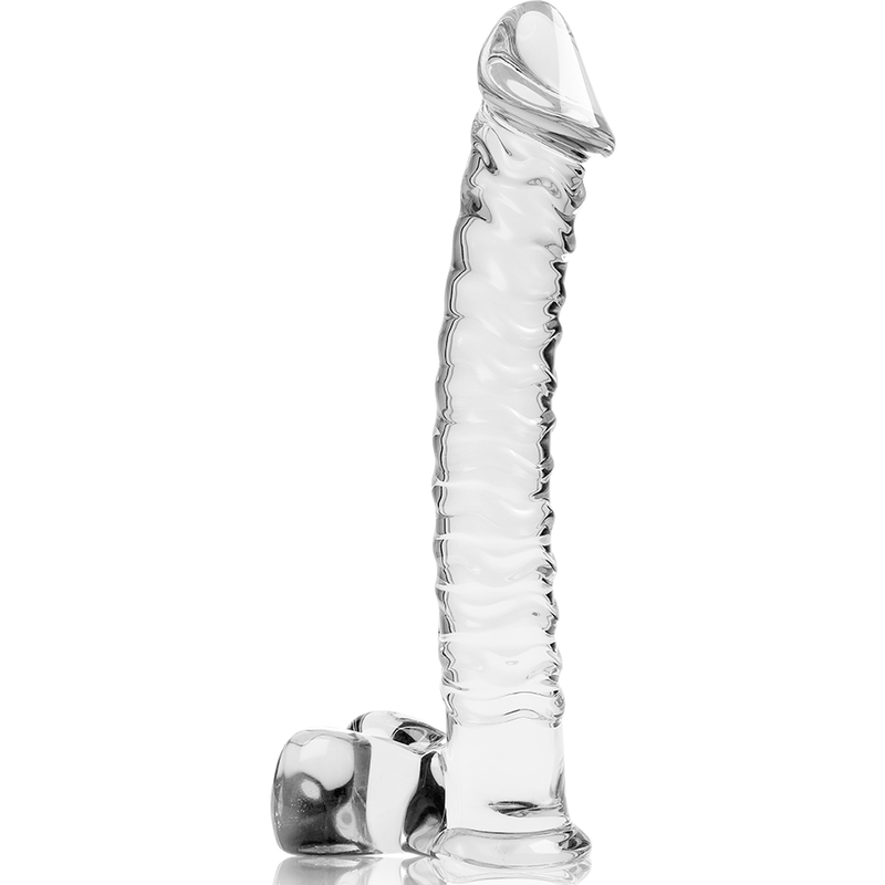 NEBULA SERIES BY IBIZA - MODELL 23 DILDO BOROSILIKATGLAS 21,5 X 4 CM KLAR