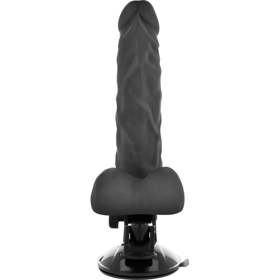 BASECOCK - ARTIKULIERBARER VIBRATOR MIT FERNBEDIENUNG SCHWARZ 21 CM